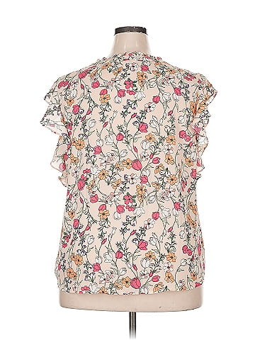 Liz Claiborne Short Sleeve Blouse (view 2)