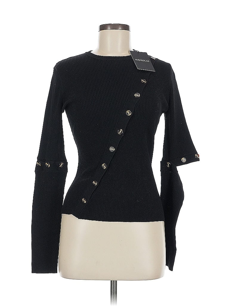 Nicholas Black Long Sleeve Top Size M - photo 1