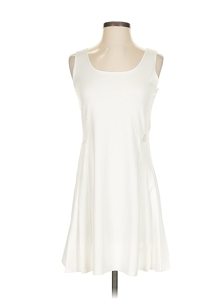 Pre-owned Unbranded Casual Dress In White