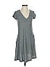 Current/Elliott Solid Gray Casual Dress Size XS (0) - photo 1