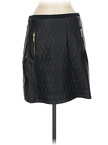 For Cynthia Faux Leather Skirt (view 2)