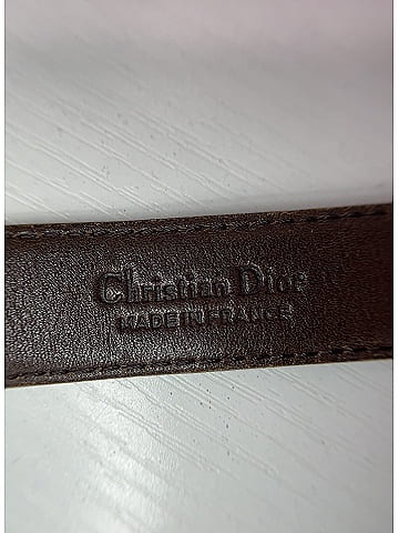 Christian Dior Vintage Leather Belt (view 2)