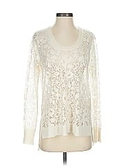 Magaschoni Silk Pullover Sweater
