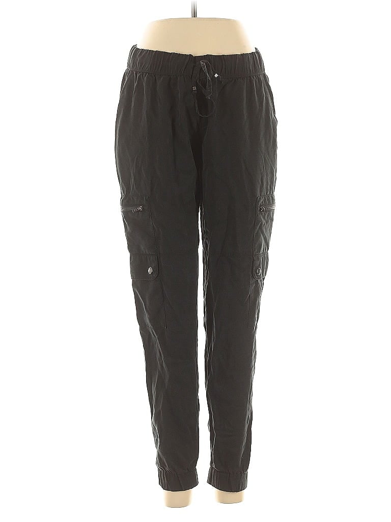 Pre-owned Banana Republic Factory Store Track Pants In Black