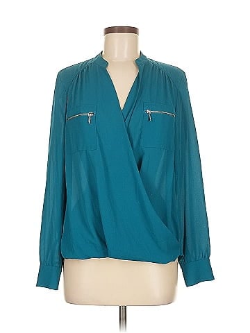 INC International Concepts Long Sleeve Blouse (view 1)