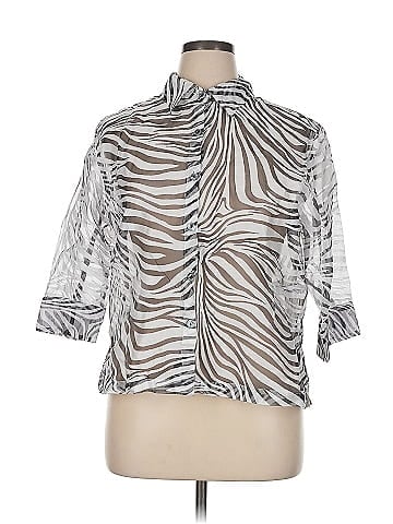 Notations 3/4 Sleeve Blouse (view 1)
