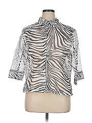 Notations 3/4 Sleeve Blouse