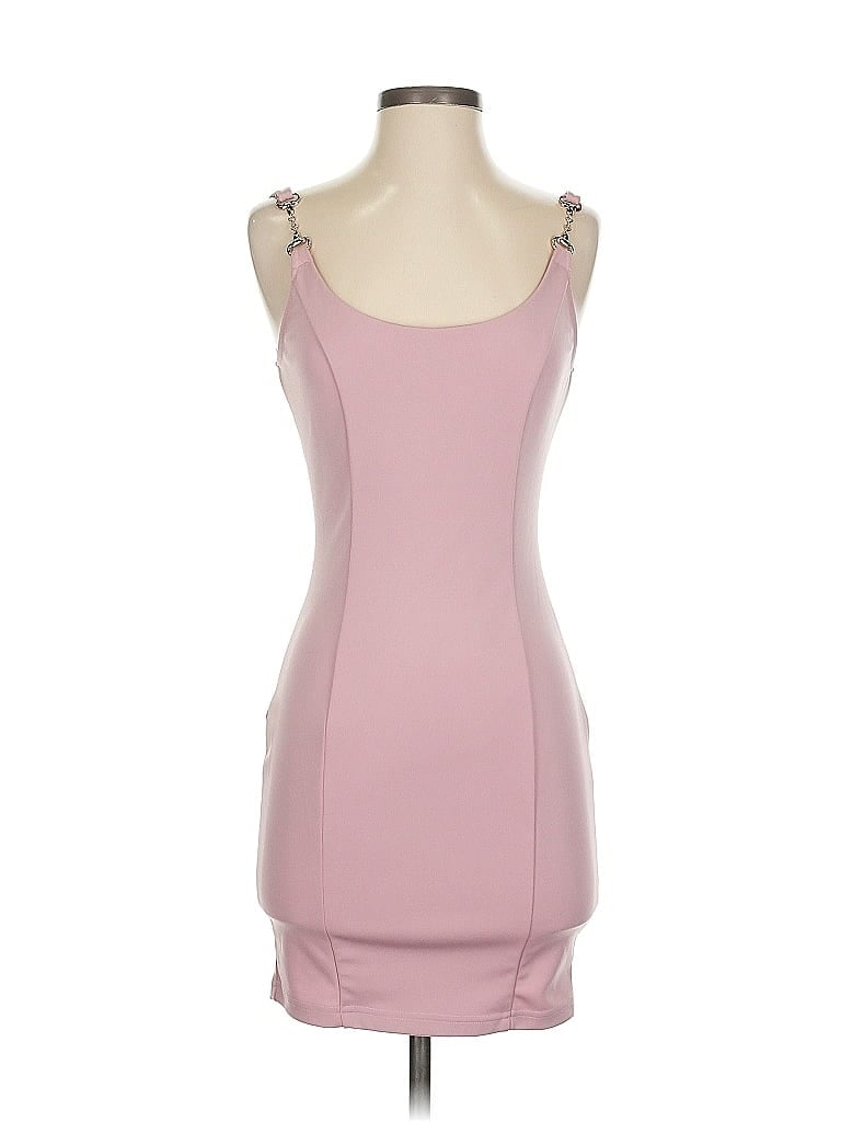 Akira Solid Pink Cocktail Dress Size S - photo 1