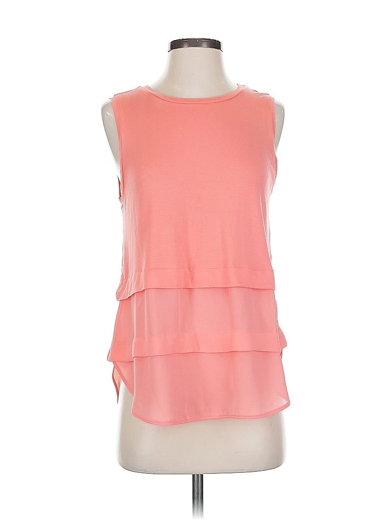 Pre-owned Michael Michael Kors Sleeveless T-shirt In Pink