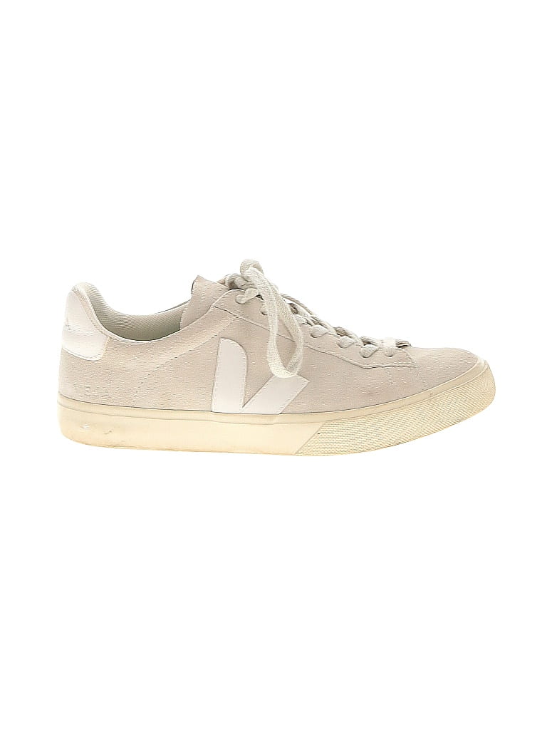 VEJA 100% Suede Gray White Sneakers Size 10 - photo 1