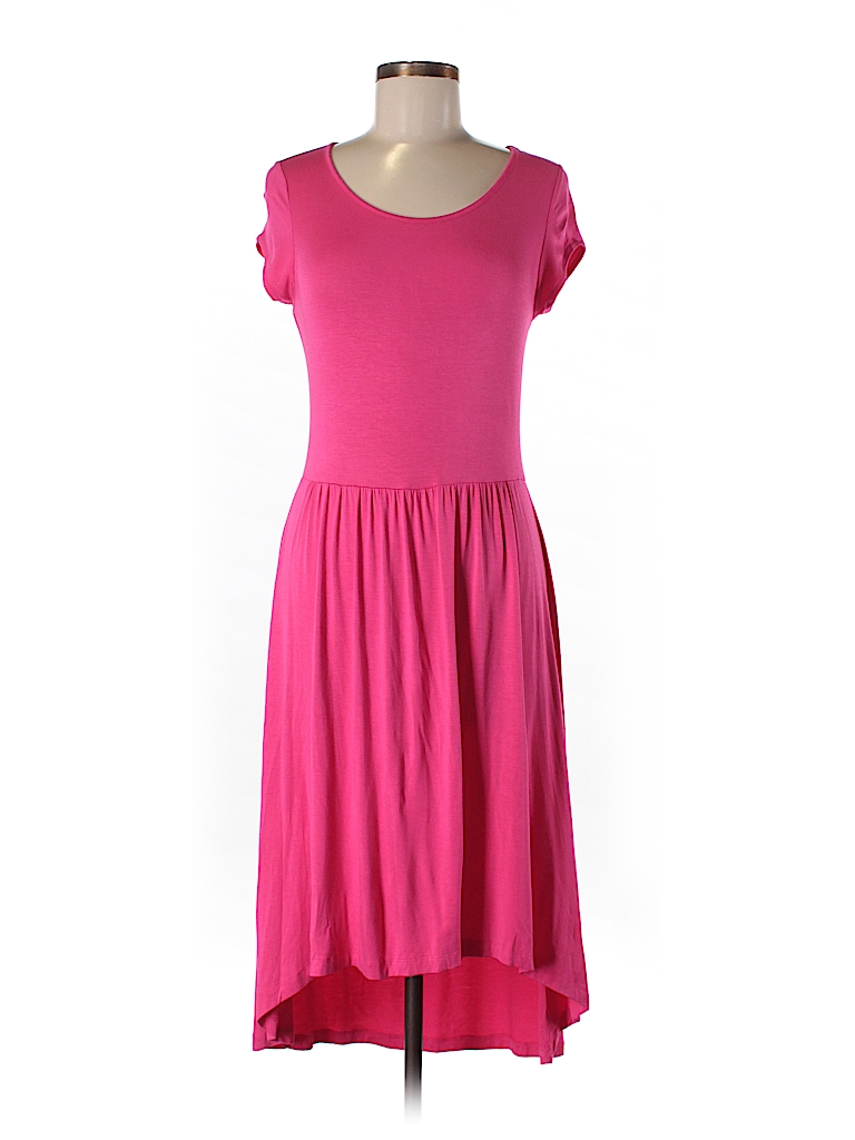Neiman Marcus Solid Pink Casual Dress Size M - 73% off | thredUP