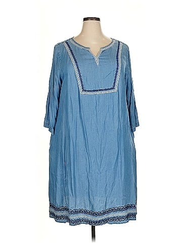 Woman Within Casual Dress (view 1)