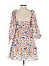 Amanda Uprichard 100% Ramie Print Orange Cocktail Dress Size S - photo 2