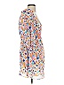 Amanda Uprichard 100% Ramie Print Orange Cocktail Dress Size S - photo 3