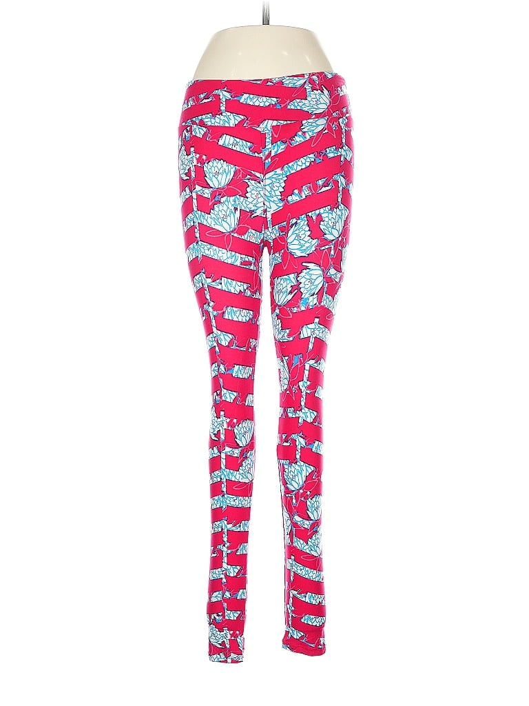 Pre-owned Lularoe Leggings In Pink