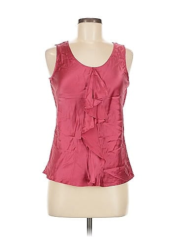 Anne Klein Sleeveless Silk Top (view 1)