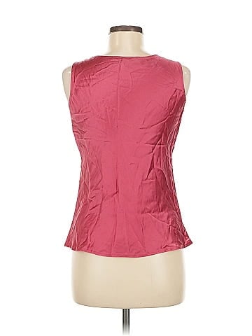 Anne Klein Sleeveless Silk Top (view 2)