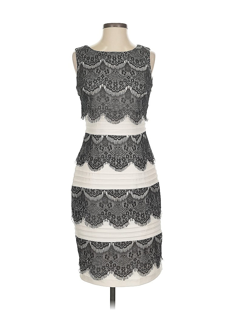 Pre-owned Dressbarn Cocktail Dress In Gray