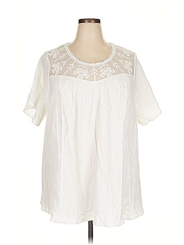 Lane Bryant Short Sleeve Blouse (view 1)