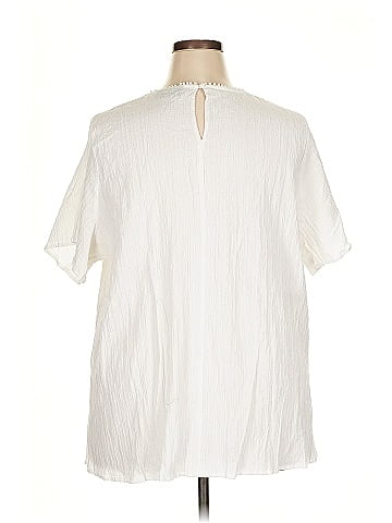 Lane Bryant Short Sleeve Blouse (view 2)