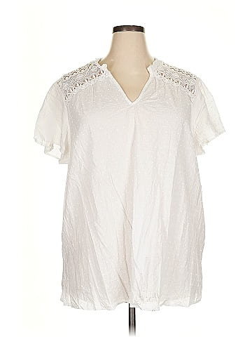 Lane Bryant Short Sleeve Blouse (view 1)