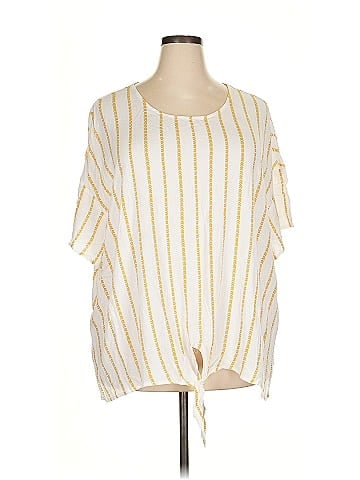 Lane Bryant Short Sleeve Blouse (view 1)