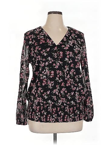 INC International Concepts Long Sleeve Blouse (view 1)
