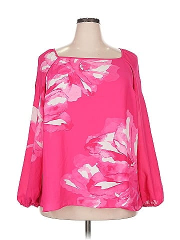 INC International Concepts Long Sleeve Blouse (view 1)
