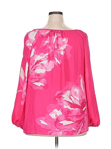INC International Concepts Long Sleeve Blouse (view 2)