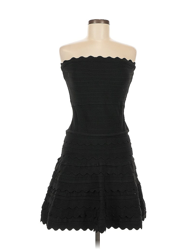 Gracia 100% Viscose Black Cocktail Dress Size M - photo 1