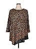 Ruby Rd. Brown Casual Dress Size 2X - photo 1