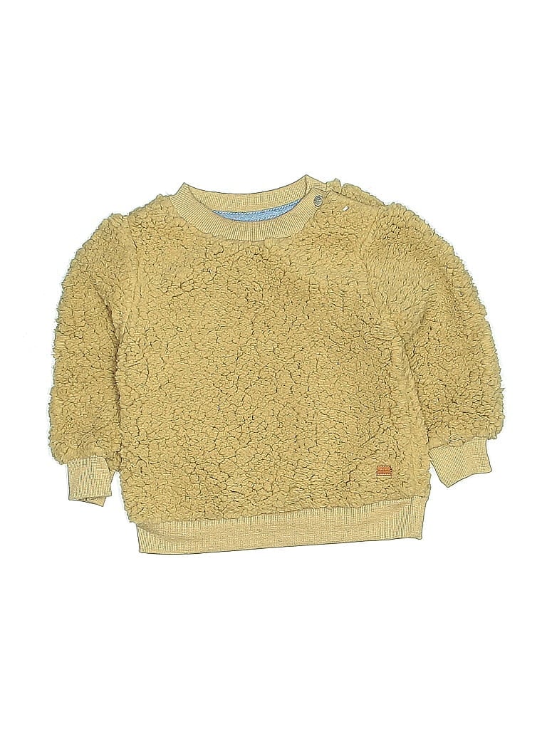 Click to view more detailed imagery on our partner's website Pre-owned 7 For All Mankind Babies' Pullover Sweater In Gold