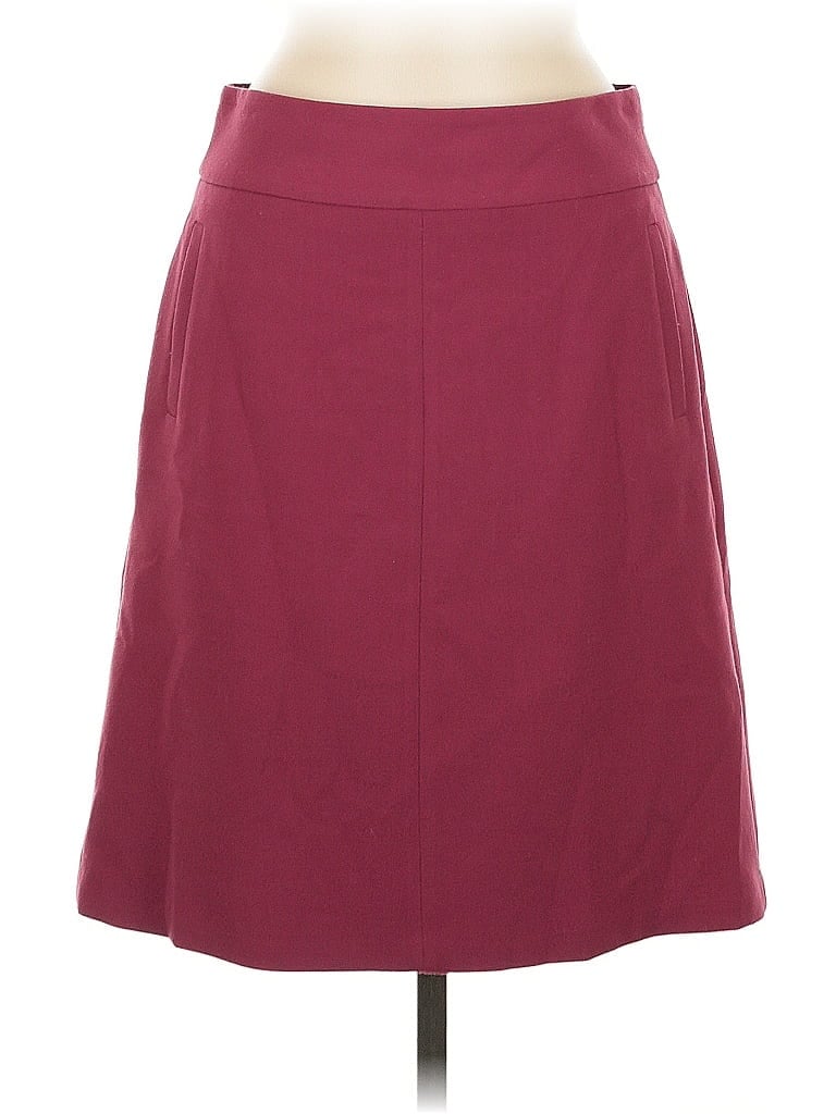 Click to view more detailed imagery on our partner's website Pre-owned Banana Republic Casual Skirt In Burgundy