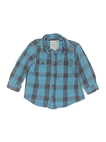 The Children's Place Long Sleeve Button-Down Shirt (view 1)