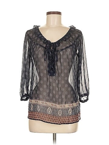 Banana Republic Factory Store 3/4 Sleeve Blouse (view 1)