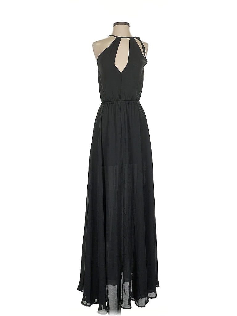 Pre-owned Lulus Casual Dress In Black