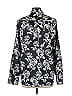 Gracia 100% Polyester Floral Black Long Sleeve Blouse Size L - photo 2