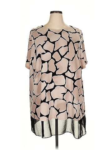 Evans Short Sleeve Blouse (view 1)