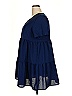 Unbranded 100% Dacron Solid Blue Casual Dress Size 2X - photo 5