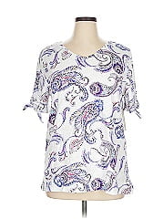 Chico's Short Sleeve Blouse