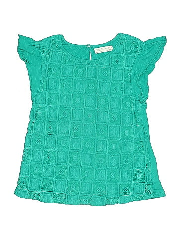 Zara Kids Short Sleeve Blouse (view 1)