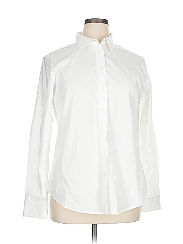 Lauren by Ralph Lauren Long Sleeve Button-Down Shirt (view 1)