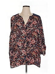 Terra & Sky 3/4 Sleeve Blouse