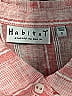 Habitat 100% Linen Stripes Pink 3/4 Sleeve Button-Down Shirt Size S - photo 7