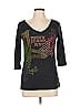 DKNY Jeans Gray 3/4 Sleeve T-Shirt Size L - photo 1