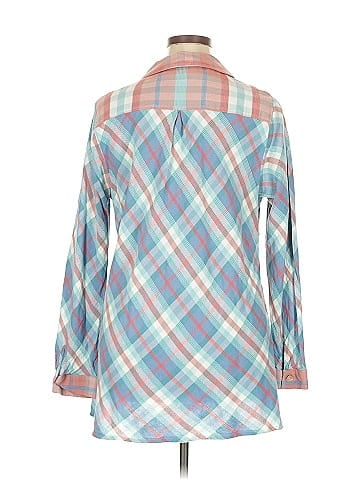 Soft Surroundings Long Sleeve Button-Down Shirt (view 2)