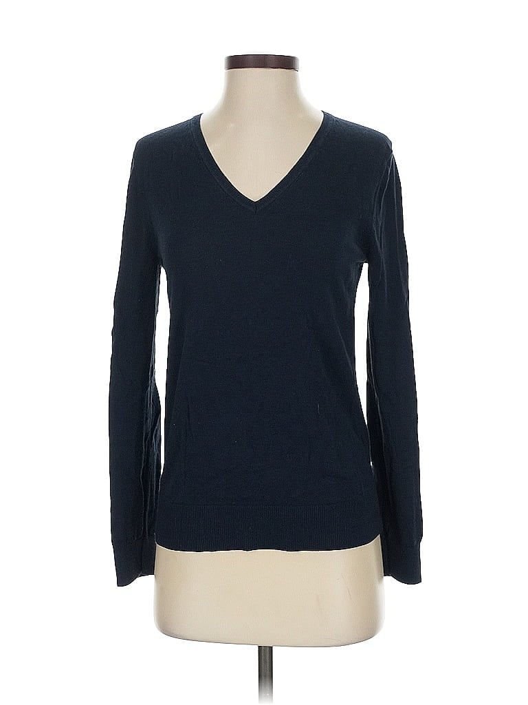 Pre-owned Banana Republic Factory Store Pullover Sweater In Blue