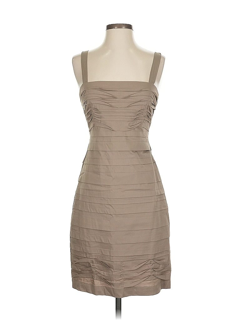 Click to view more detailed imagery on our partner's website Pre-owned Bcbgmaxazria Cocktail Dress In Brown