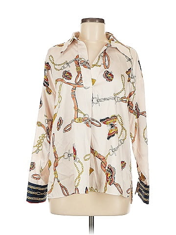 Zara Basic Long Sleeve Blouse (view 1)
