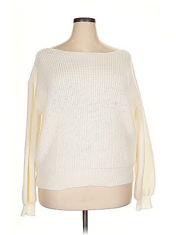 Shein Curve Pullover Sweater (view 1)